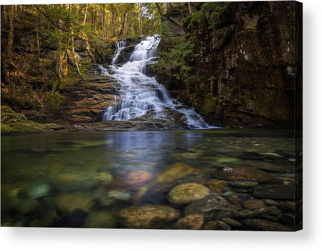 Tama Acrylic Print featuring the photograph Tama Fall Spring Reflections by White Mountain Images