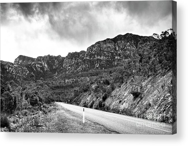 Landscape Acrylic Print featuring the photograph Tasmanian Highway by Frank Lee