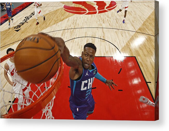 Nba Pro Basketball Acrylic Print featuring the photograph Terry Rozier by NBA Photos