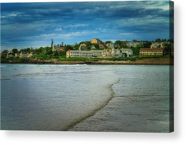 Ogunquit Acrylic Print featuring the photograph The Beachmere by Penny Polakoff