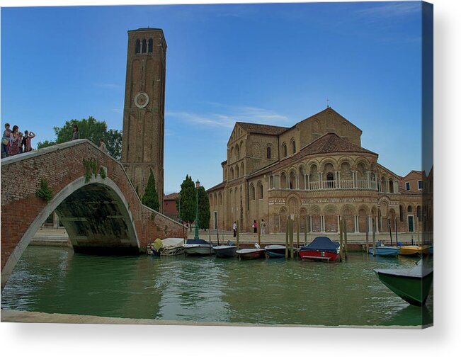 Murano Acrylic Print featuring the photograph The Church of Santa Maria e San Donato by Matthew DeGrushe