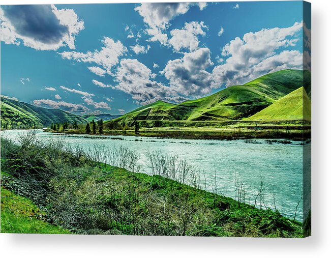The Clearwater River Acrylic Print featuring the photograph The Clearwater River by David Patterson