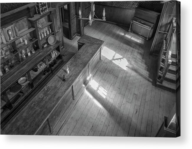 Saloon Acrylic Print featuring the photograph The Empty Saloon by Mary Lee Dereske