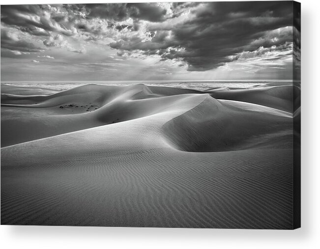 Algodones Dunes Acrylic Print featuring the photograph The Inner Sea by Alexander Kunz
