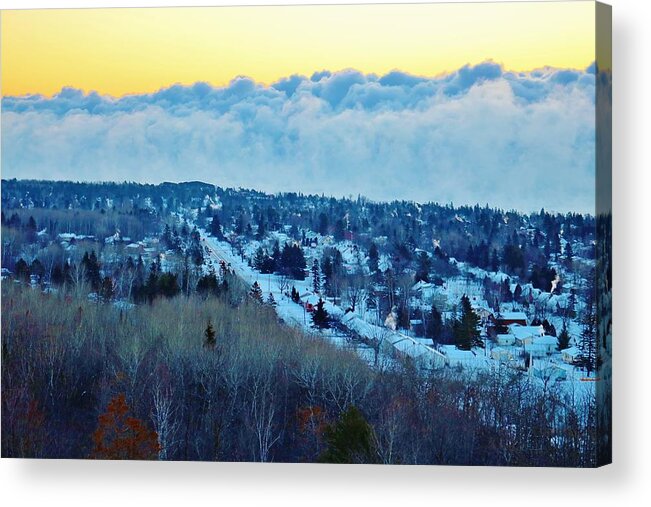  Acrylic Print featuring the photograph The Mist by Michelle Hauge