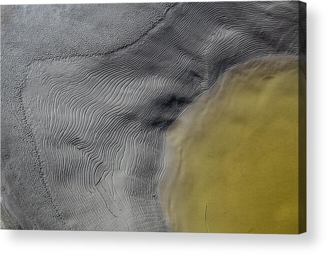 Mud Acrylic Print featuring the photograph The Skin Of Other Worlds by Deborah Hughes