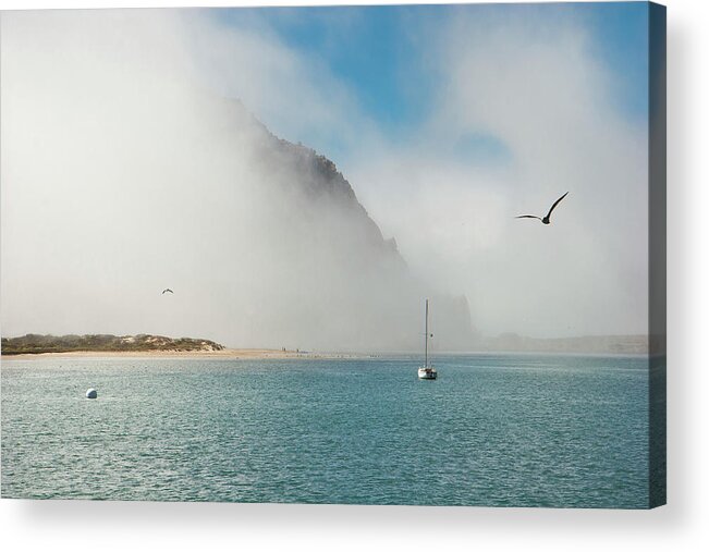 Fog Acrylic Print featuring the photograph The Unveiling by Gina Cinardo