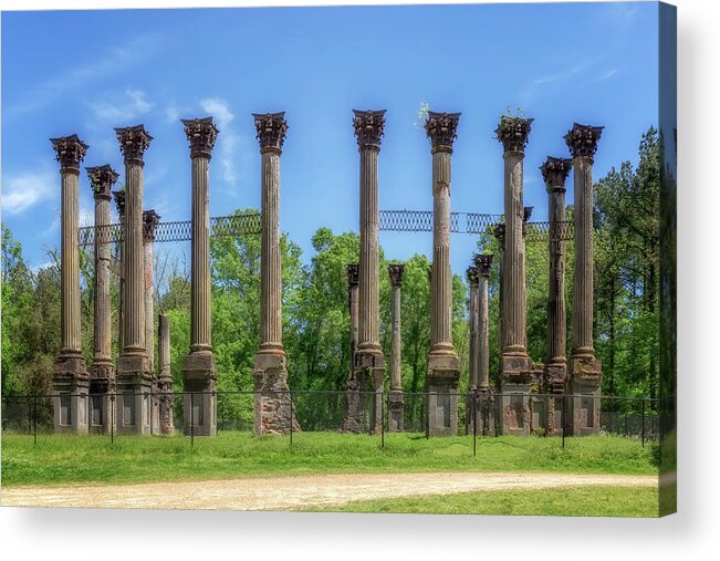 Windsor Ruins Acrylic Print featuring the photograph The Windsor Ruins by Susan Rissi Tregoning