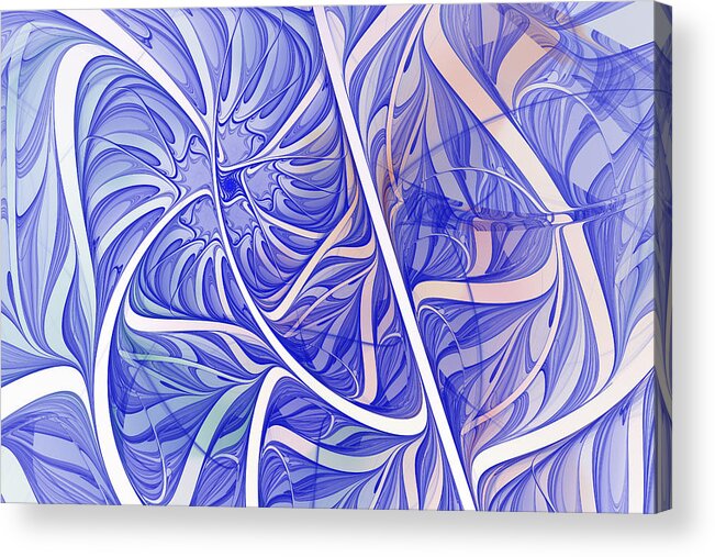 Digital Acrylic Print featuring the digital art Theory of Finite Linear Spaces by Jeff Iverson