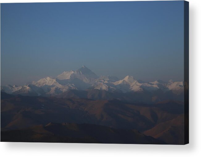Tibet Acrylic Print featuring the photograph Tibet/Nepal 23 by Scott M Hughes Soggy Moose Photography