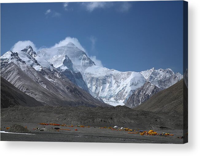 Tibet Acrylic Print featuring the photograph Tibet/Nepal 31 by Scott M Hughes Soggy Moose Photography