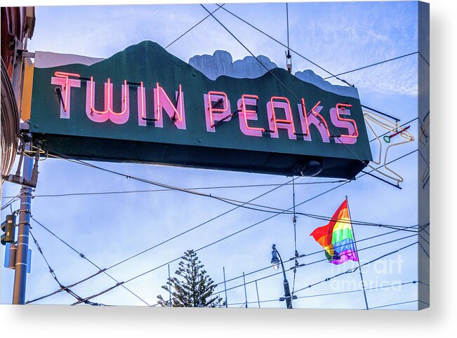 San Francisco Acrylic Print featuring the photograph Twin Peaks Tavern by Jerry Fornarotto