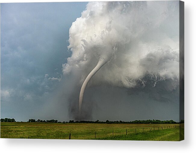 Tornado Acrylic Print featuring the photograph Twisted Vapor by Marcus Hustedde
