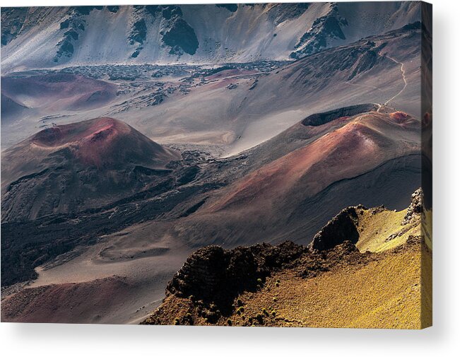 Cinder Cones Acrylic Print featuring the photograph Two Cinder Cones by Robert Potts