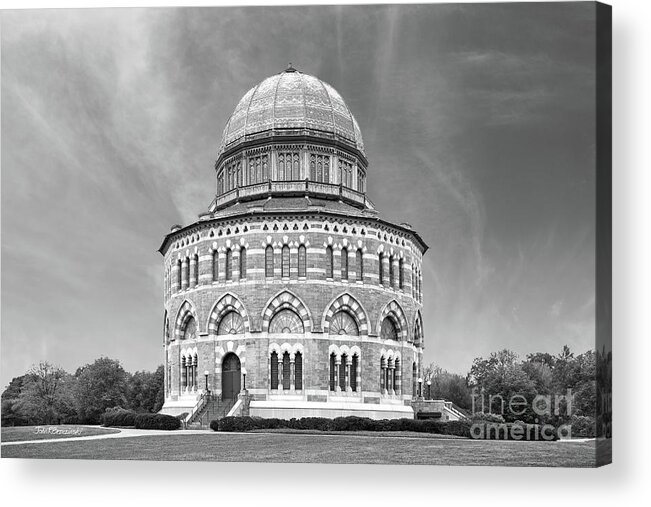 Union College Acrylic Print featuring the photograph Union College Nott Memorial by University Icons