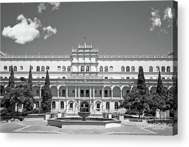 Usd Acrylic Print featuring the photograph University of San Diego Maher Hall by University Icons