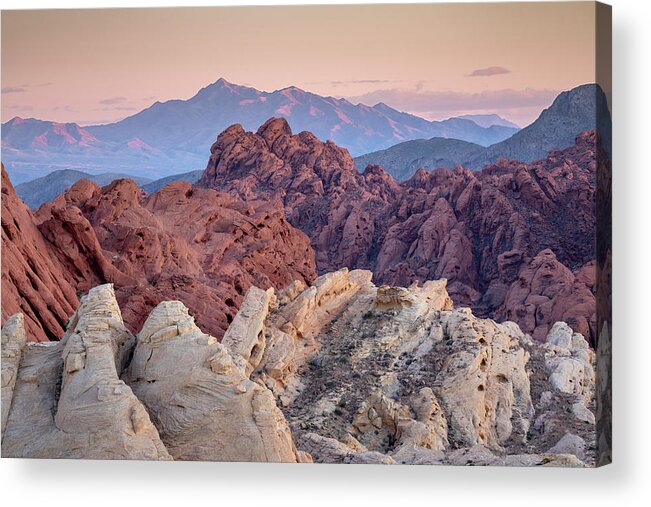 Nevada Acrylic Print featuring the photograph Valley of Fire by Whit Richardson