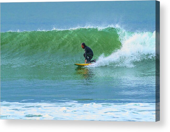 Surfing Acrylic Print featuring the photograph Ventura Point Surfers 6 1.13.22 by Lindsay Thomson