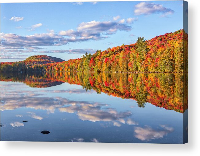 Ricker Pond State Park Acrylic Print featuring the photograph Vermont Ricker Pond State Park by Juergen Roth
