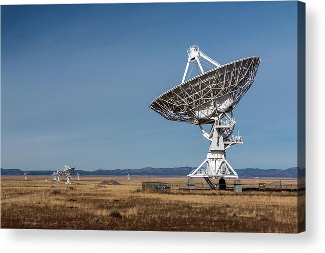 Architecture Acrylic Print featuring the photograph Very Large Array by Liza Eckardt