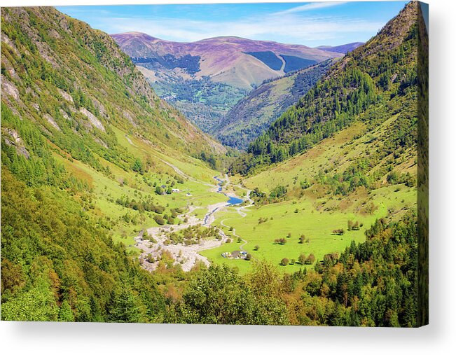 Bagnères De Luchon Acrylic Print featuring the photograph Visit to Lake Oo - France - Glamor Edition by Jordi Carrio Jamila