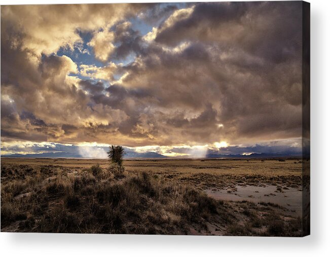 Heaven Acrylic Print featuring the photograph Where Heaven and Earth Meet by Chance Kafka