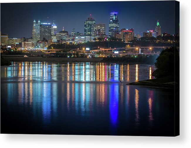 2017 Acrylic Print featuring the photograph Where The Rivers Meet by Gerri Bigler
