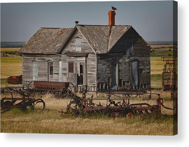Old Buildings Acrylic Print featuring the photograph Wild Wild West by Darren White