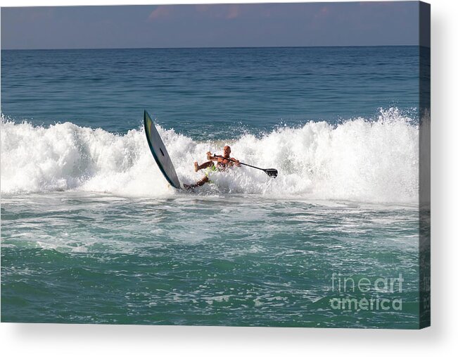 Pacific Ocean Acrylic Print featuring the photograph Wipeout by Jim West