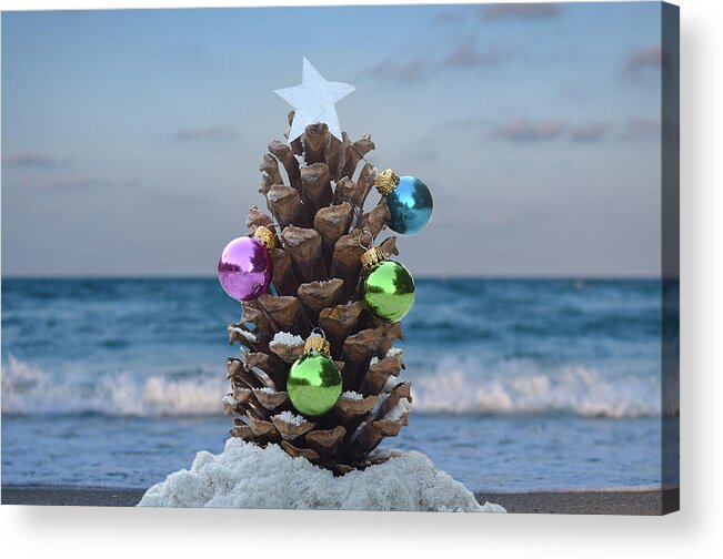 Christmas Acrylic Print featuring the photograph Wish You Were Here by Laura Fasulo