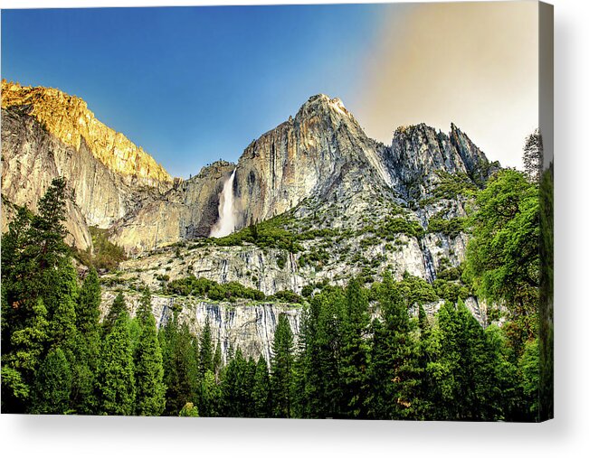 Yosemite National Park Acrylic Print featuring the photograph Yosemite Falls by Az Jackson