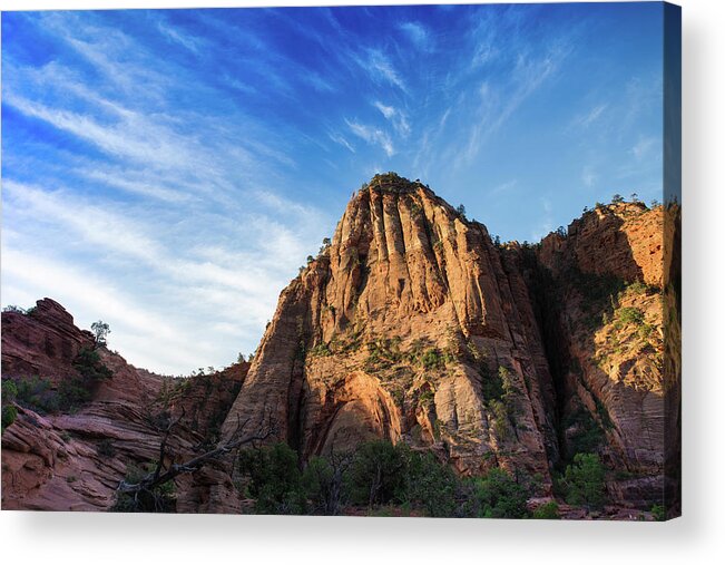 Zion Acrylic Print featuring the photograph Zion by Dmdcreative Photography