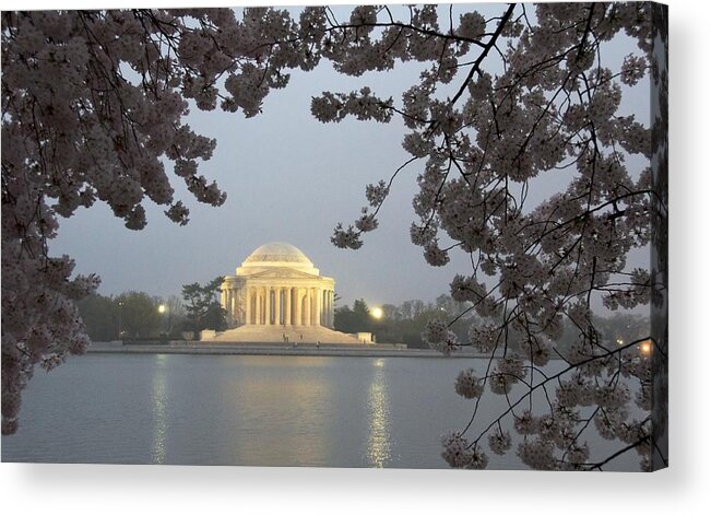 Dc Acrylic Print featuring the photograph Early Morning in Washington by Kathi Isserman