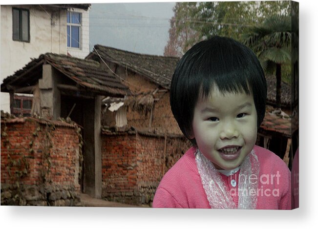 China Acrylic Print featuring the digital art Generations by Jack Ader