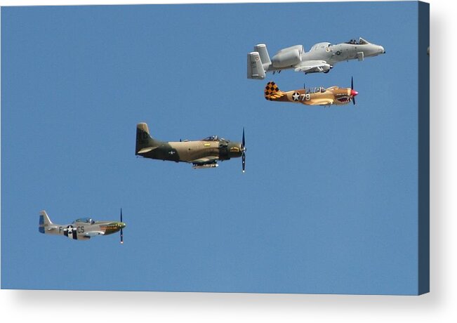 A-10 Acrylic Print featuring the photograph Heritage by David S Reynolds