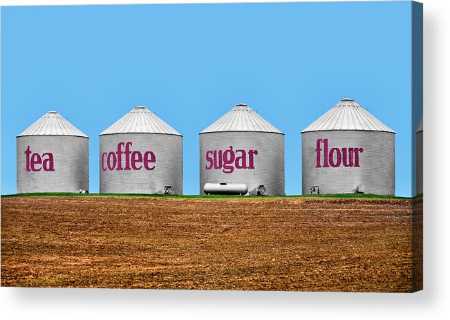 Kitchen Wall Art Acrylic Print featuring the photograph Kitchen Essentials by Steven Michael