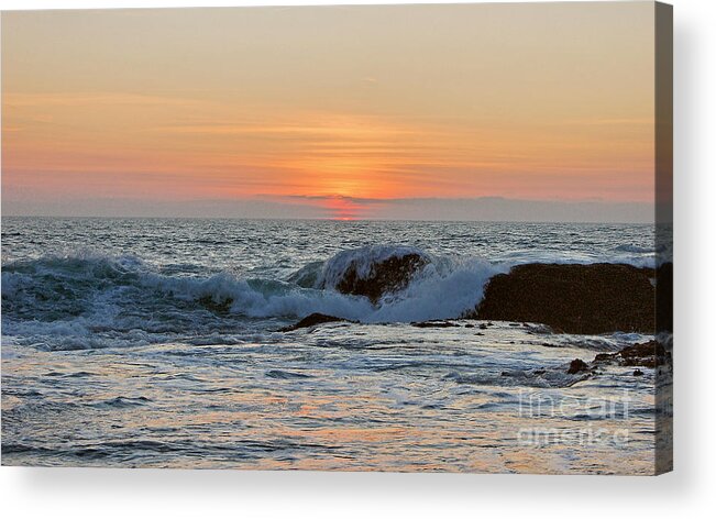  Acrylic Print featuring the photograph Laguna Beach 4 by Chuck Flewelling