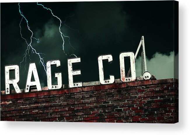 Rage Acrylic Print featuring the photograph Rage Co. by Rick Mosher