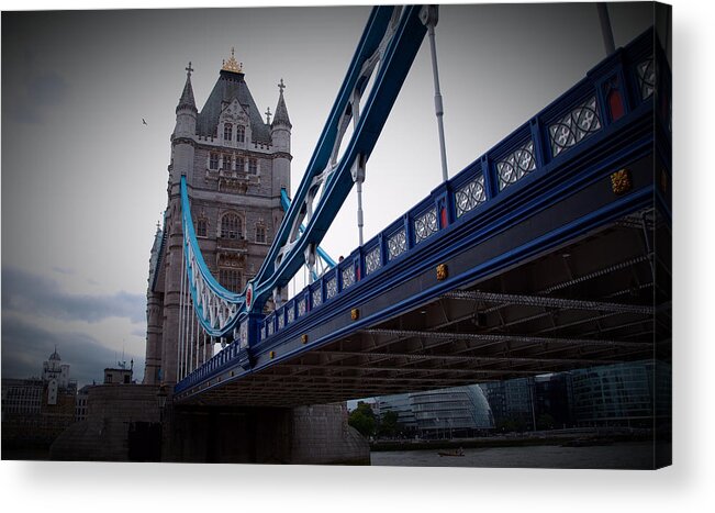 London Acrylic Print featuring the photograph Tower Bridge by Nicky Jameson