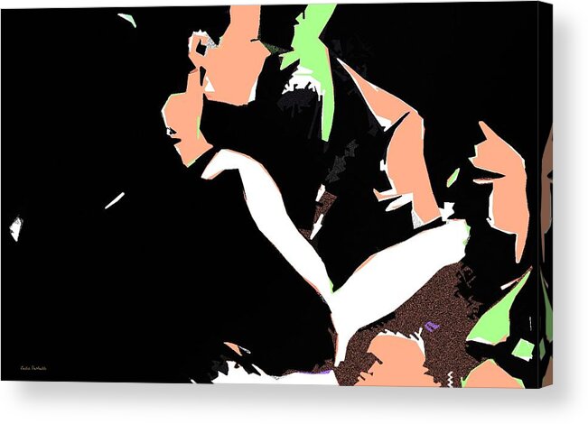 Dance Acrylic Print featuring the painting The Dance by Lelia DeMello