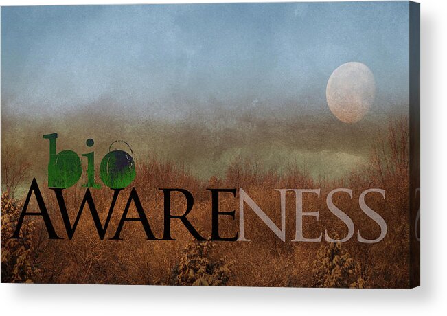 Bio Acrylic Print featuring the photograph bioAWARENESS II #1 by Char Szabo-Perricelli
