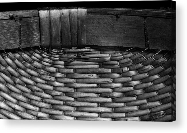 Basket Acrylic Print featuring the photograph Basket by Mike Eingle