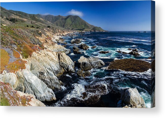 Big Acrylic Print featuring the photograph Big Sur Coastline by Matt Hammerstein