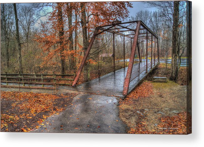 Kentucky Acrylic Print featuring the photograph Bridge From The Past by Wendell Thompson