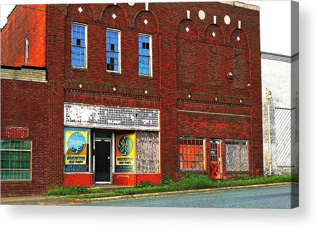 Fine Art Acrylic Print featuring the photograph Commerce by Rodney Lee Williams