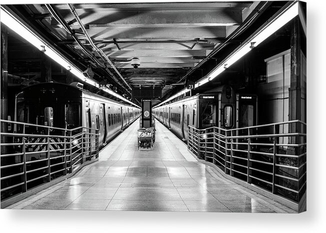 Grand Central Terminal Acrylic Print featuring the photograph Grand Central by Rand Ningali