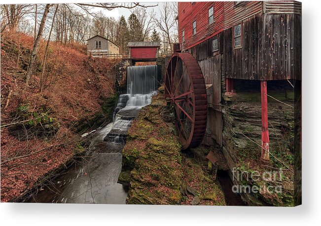 Grist Mill Acrylic Print featuring the photograph Grist Mill II by Rod Best