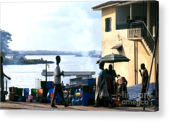 Erik Acrylic Print featuring the photograph Monrovia Liberia 1971 by Erik Falkensteen