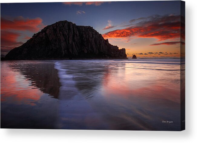 Central Coast Acrylic Print featuring the photograph The Calm Returns by Tim Bryan