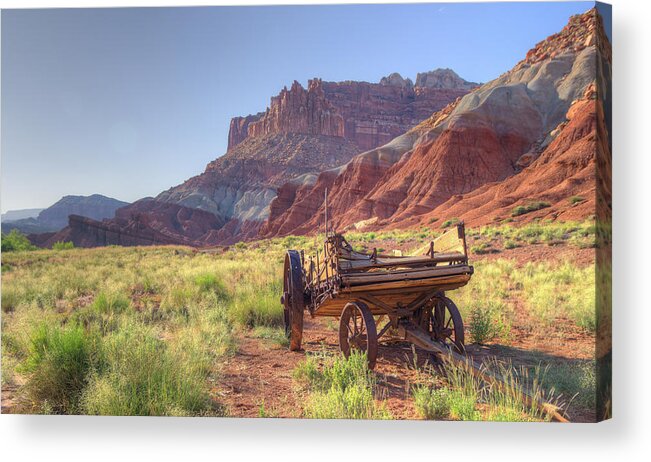 Capitol Reef National Park Acrylic Print featuring the photograph The Old West by Ryan Moyer